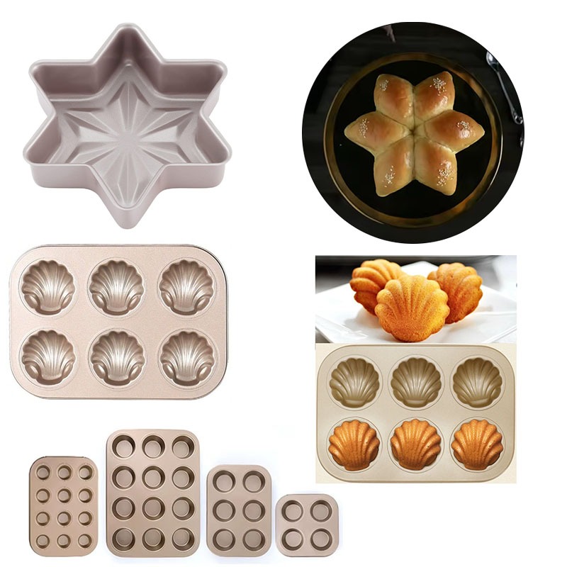 Kitchen Essentials Baking Tray - Bandeja antiadherente para magdalenas, bandeja para