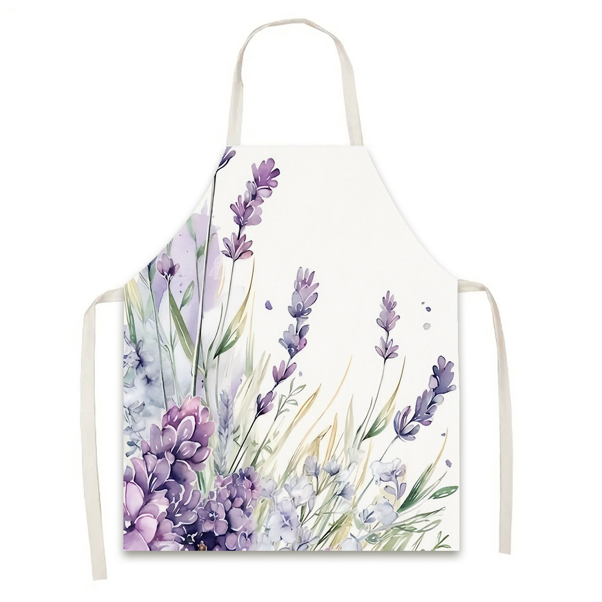 Kitchen Witch Baking - Delantal de lino con diseño de