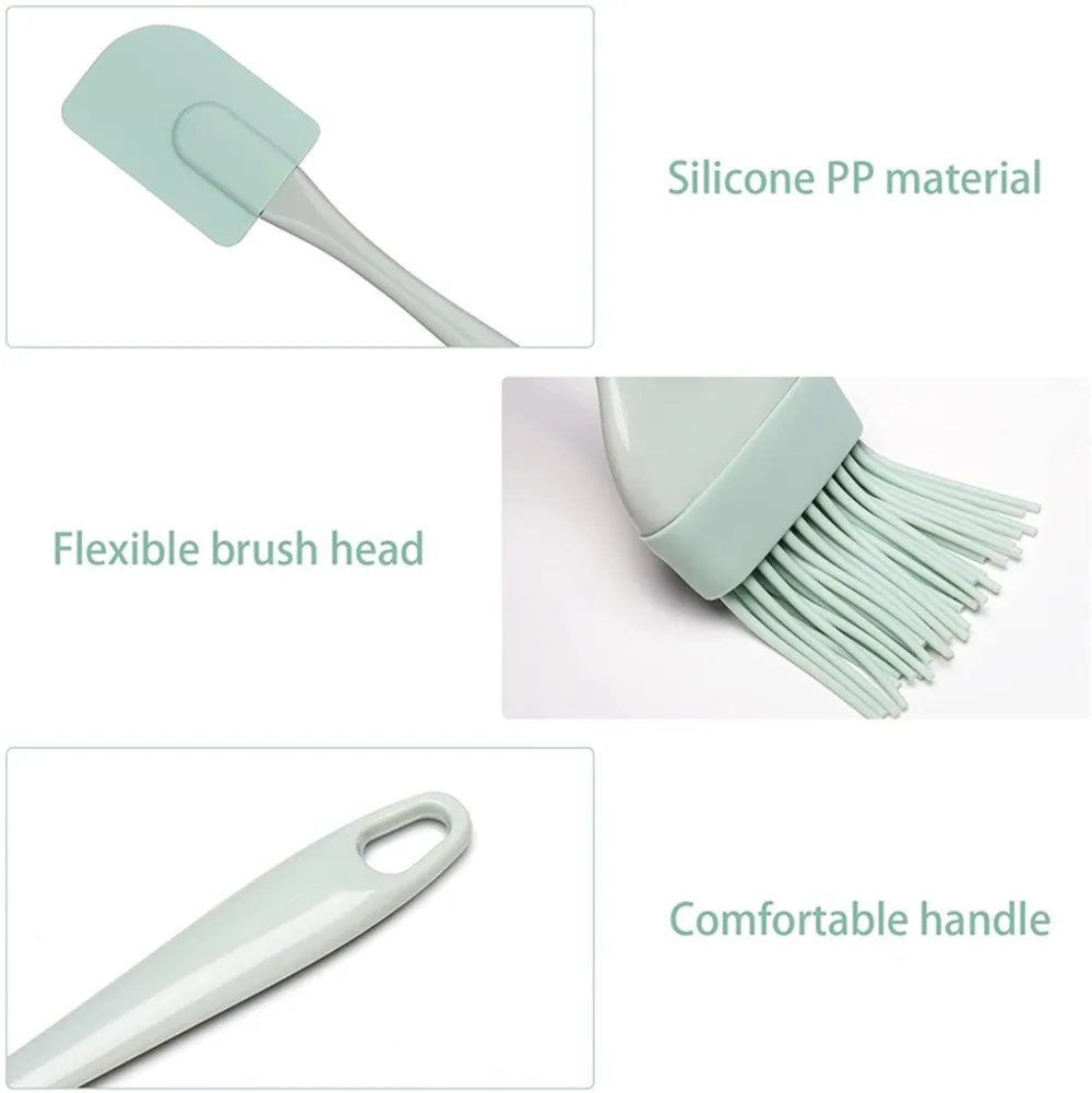 Kitchen Baking Products - Espátula de silicona antiadherente de 3