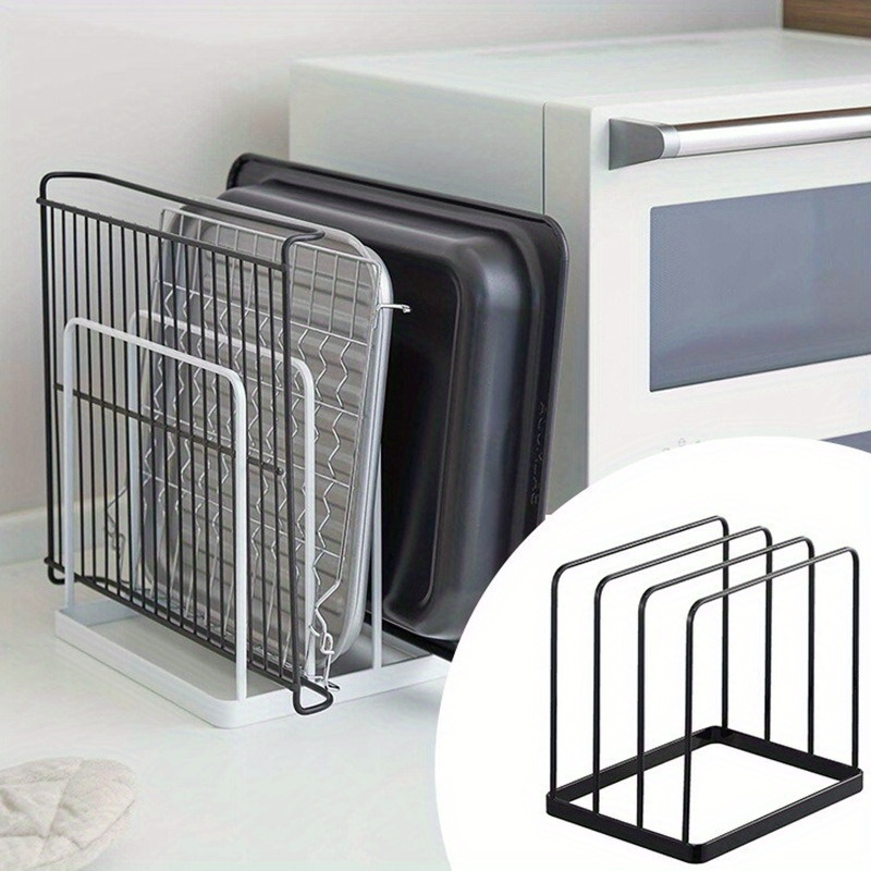 Kitchen Baking Tray Rack - Estante para tabla de cortar Vertical,