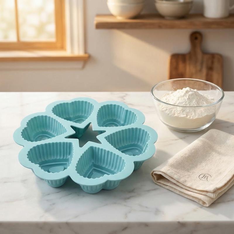 Kitchen Essentials Baking Tray - Molde de Silicona Antiadherente en Forma