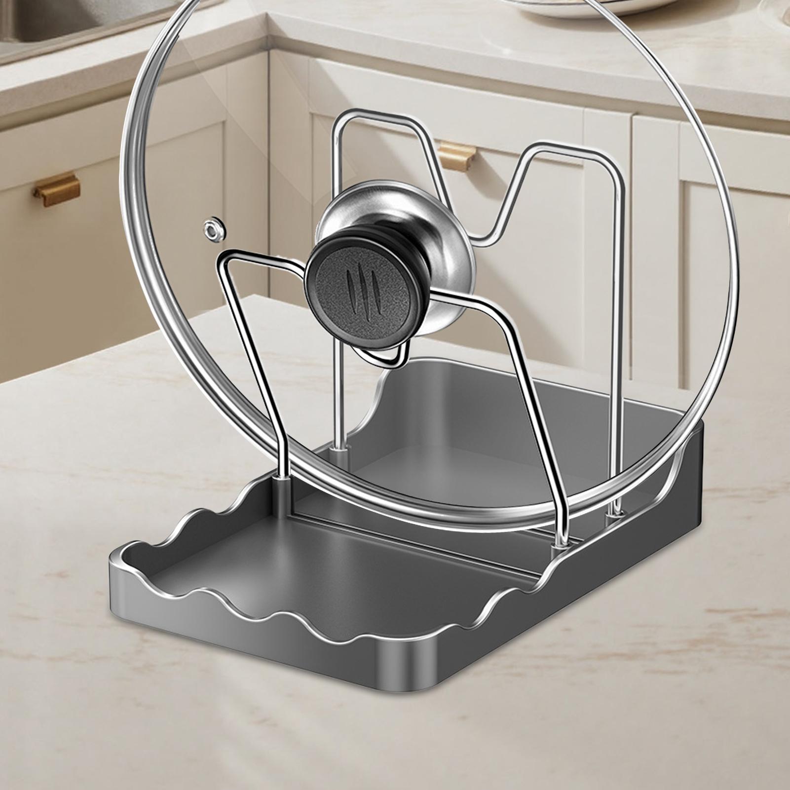 Kitchen Baking Tray Rack - Organizador de tapas de ollas, soporte