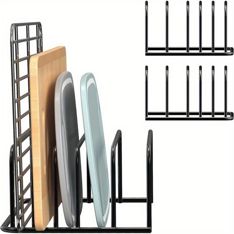 Organizador de tablas de corta - Kitchen Cabinet Baking Sheet Organizer reseña y precio