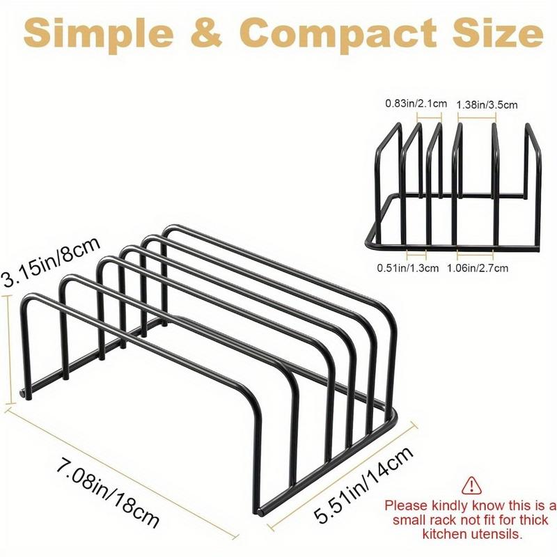 Organizador de tablas de corta - Kitchen Cabinet Baking Sheet Organizer reseña y precio
