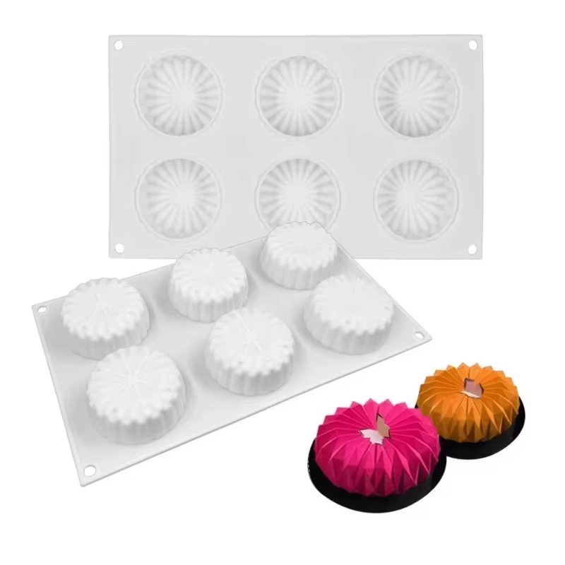 Molde redondo 3D de silicona p - Kitchen Baker reseña y precio