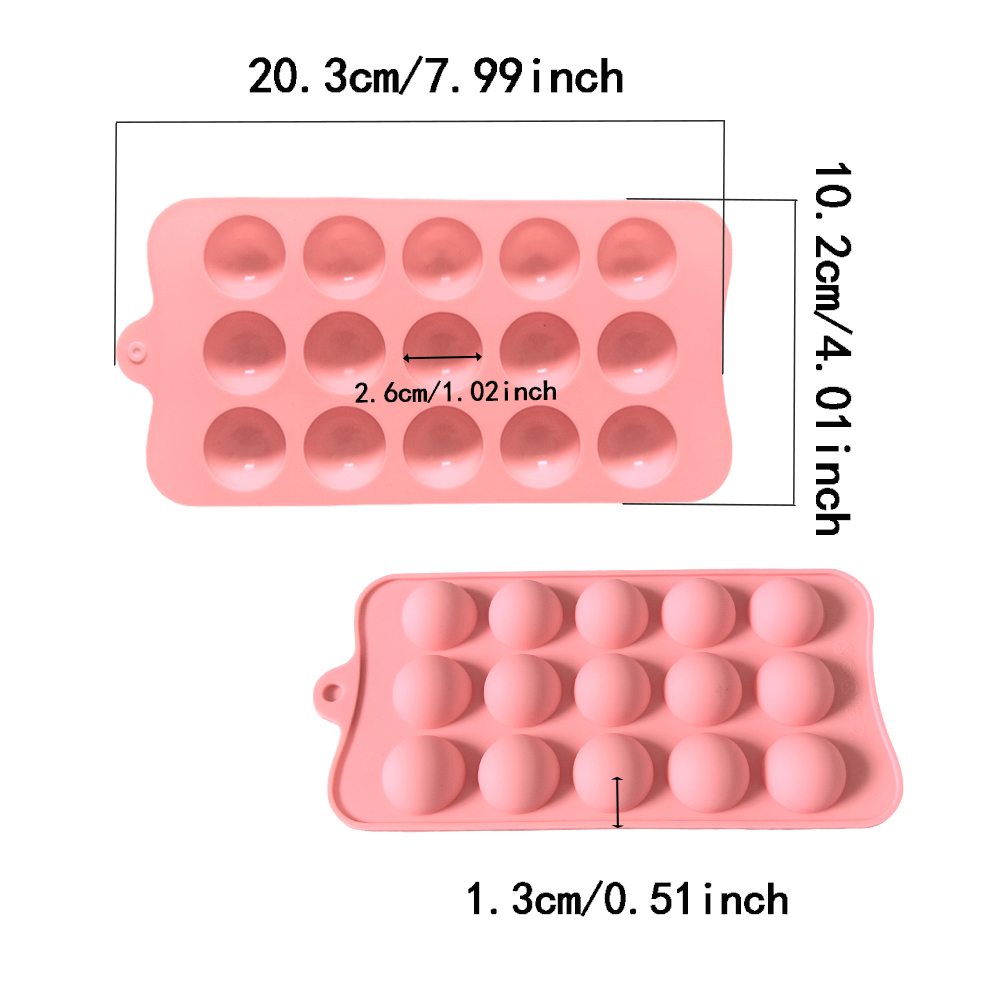 Molde semicircular de silicona - Kitchen Baking Products reseña y precio