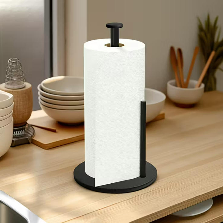 Portarrollos de cocina de acer - Kitchen Baking Paper Holder reseña y precio