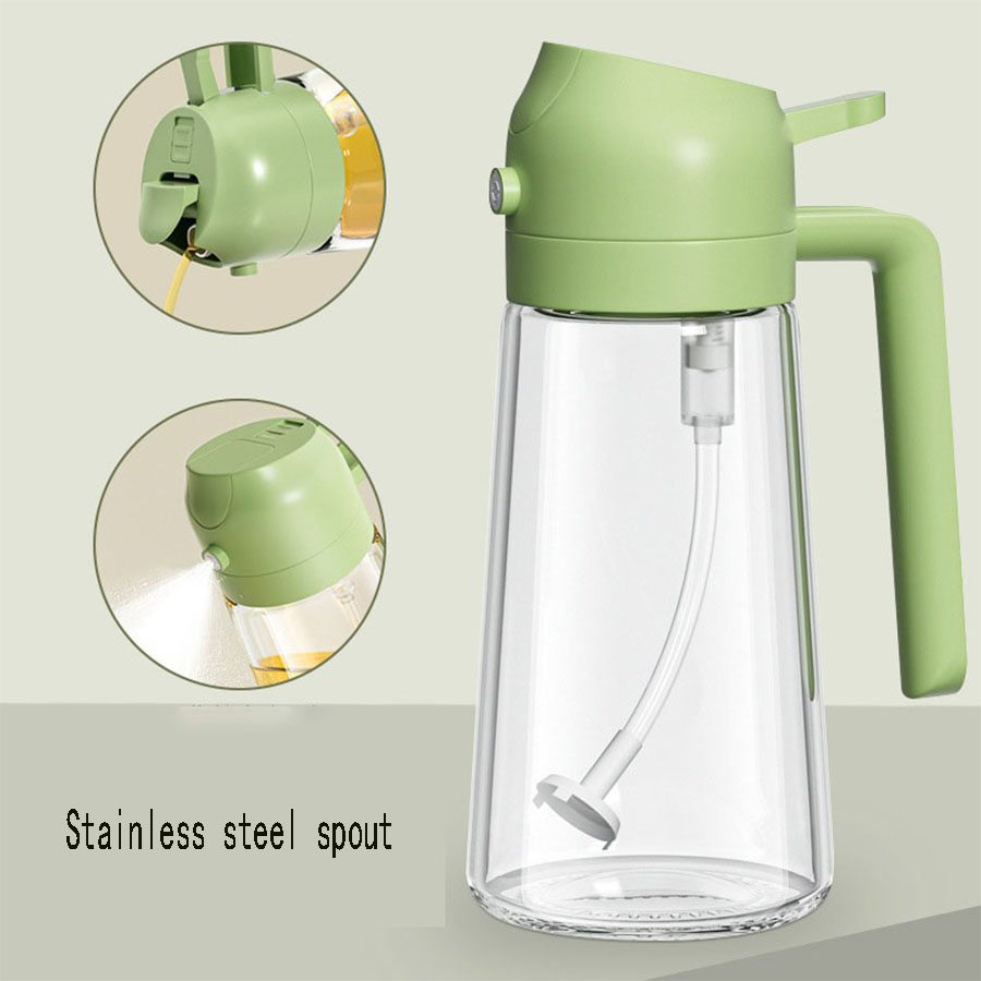 Pulverizador de aceite de vidr - Kitchen Bank reseña y precio