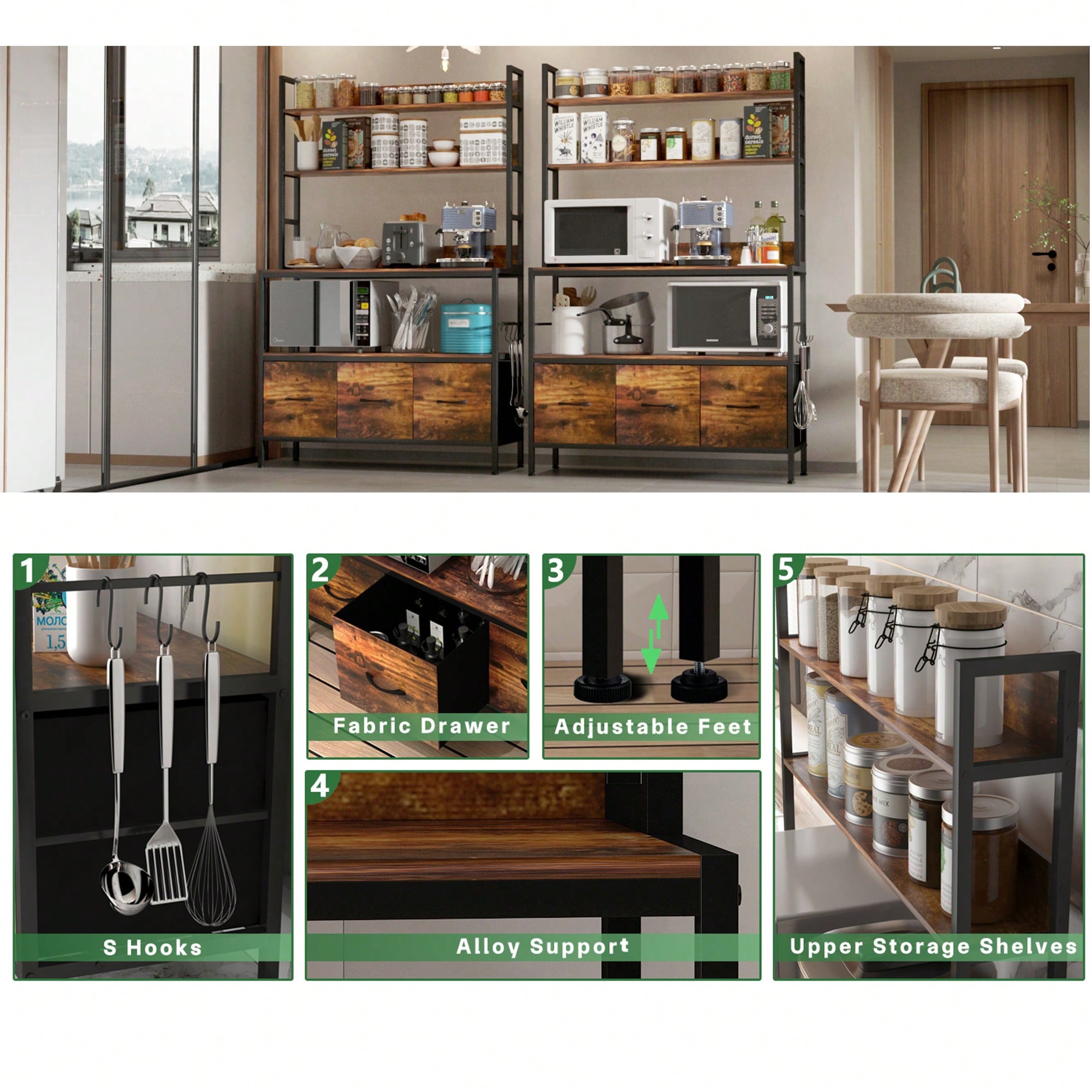 Estante de Cocina para Panader - Kitchen Baker reseña y precio