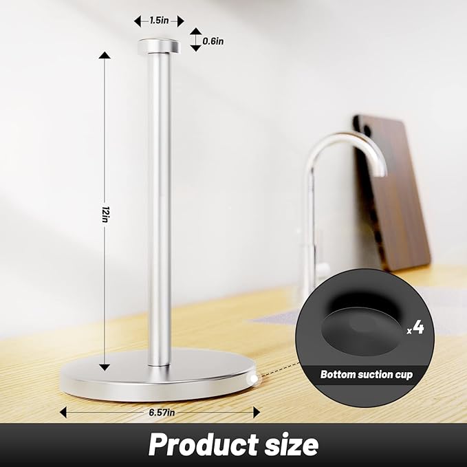 Toallero de papel de pie, sopo - Kitchen Baking Paper Holder reseña y precio