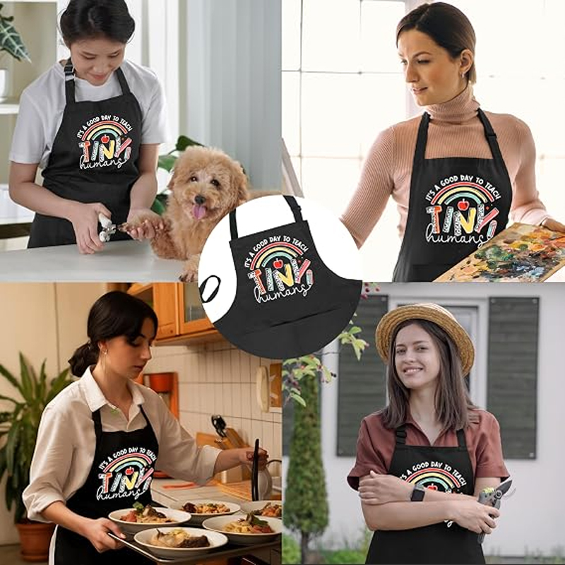 Divertido delantal negro con c - Kitchen Baking Quotes reseña y precio