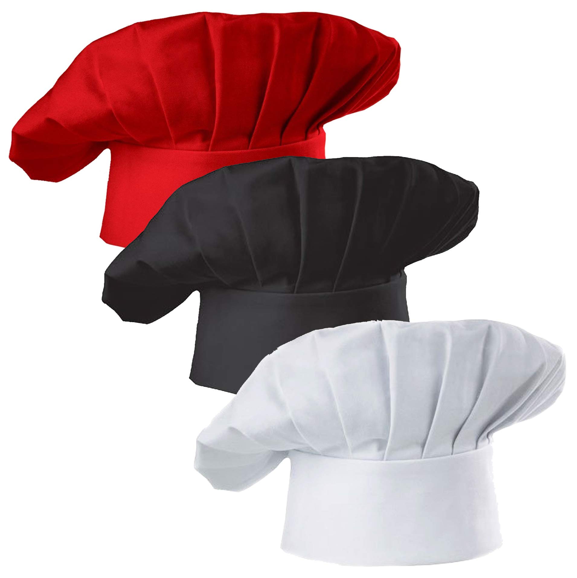 Juego de 3 Gorros de Chef para - Kitchen Baker reseña y precio