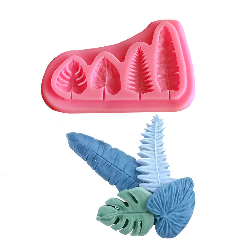 Moldes de silicona de hojas de - Kitchen Baking Products reseña y precio