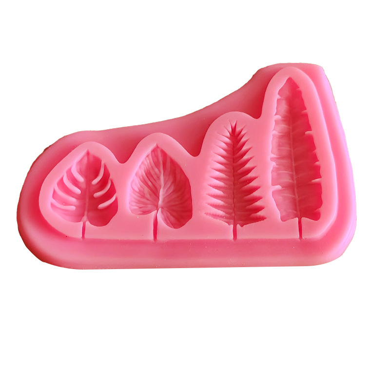 Moldes de silicona de hojas de - Kitchen Baking Products reseña y precio