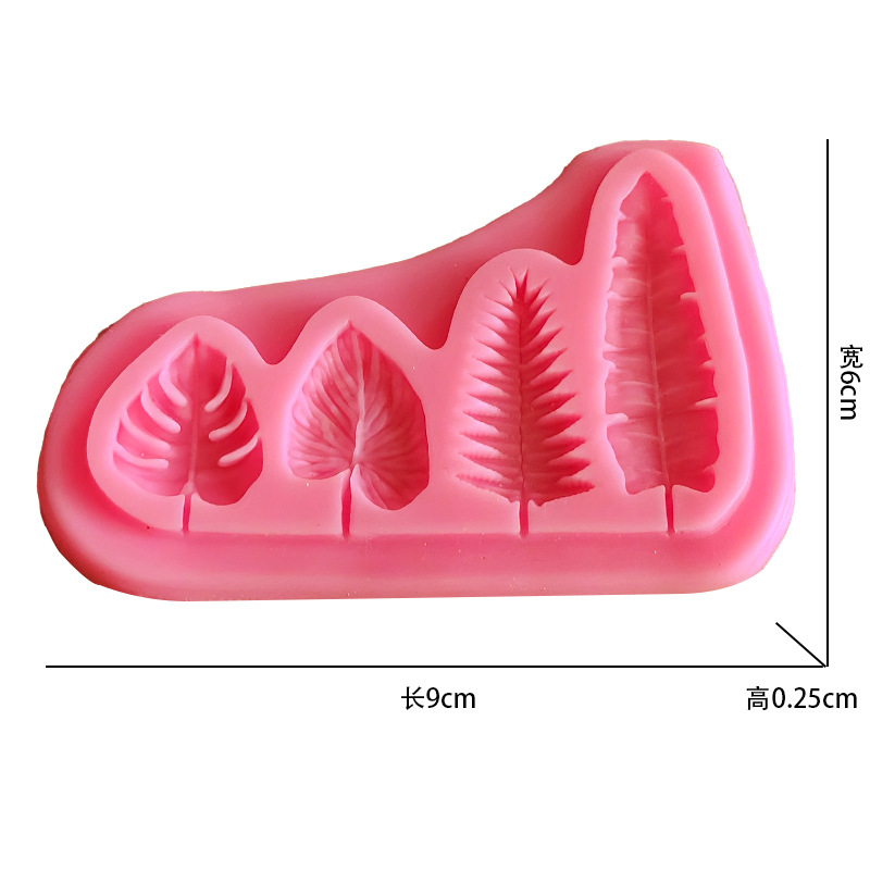 Moldes de silicona de hojas de - Kitchen Baking Products reseña y precio