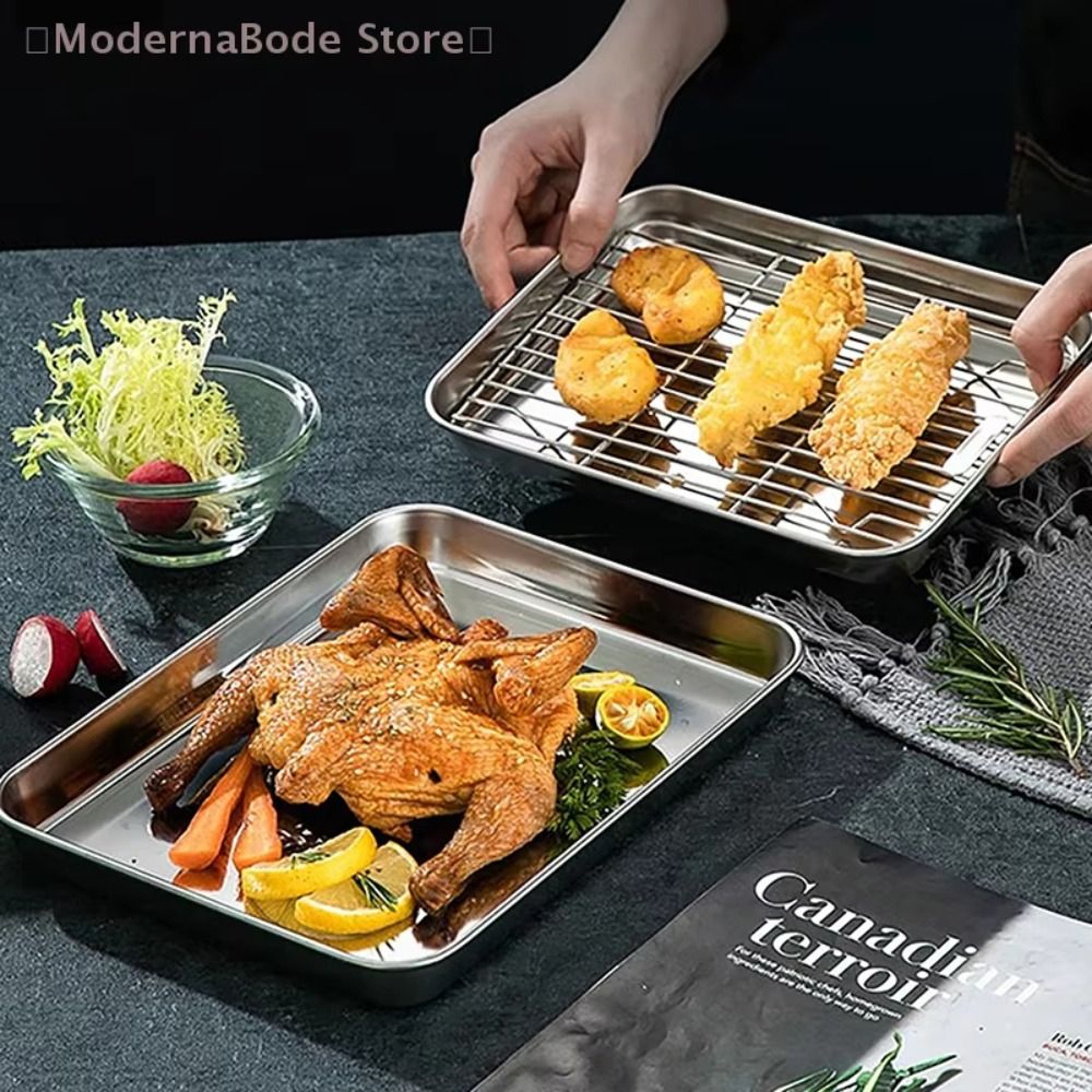 Bandeja de Horno Portátil Anti - Kitchen Baking Tray Rack reseña y precio