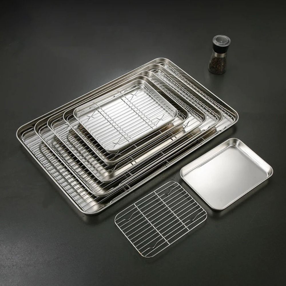 Bandeja de Horno Portátil Anti - Kitchen Baking Tray Rack reseña y precio