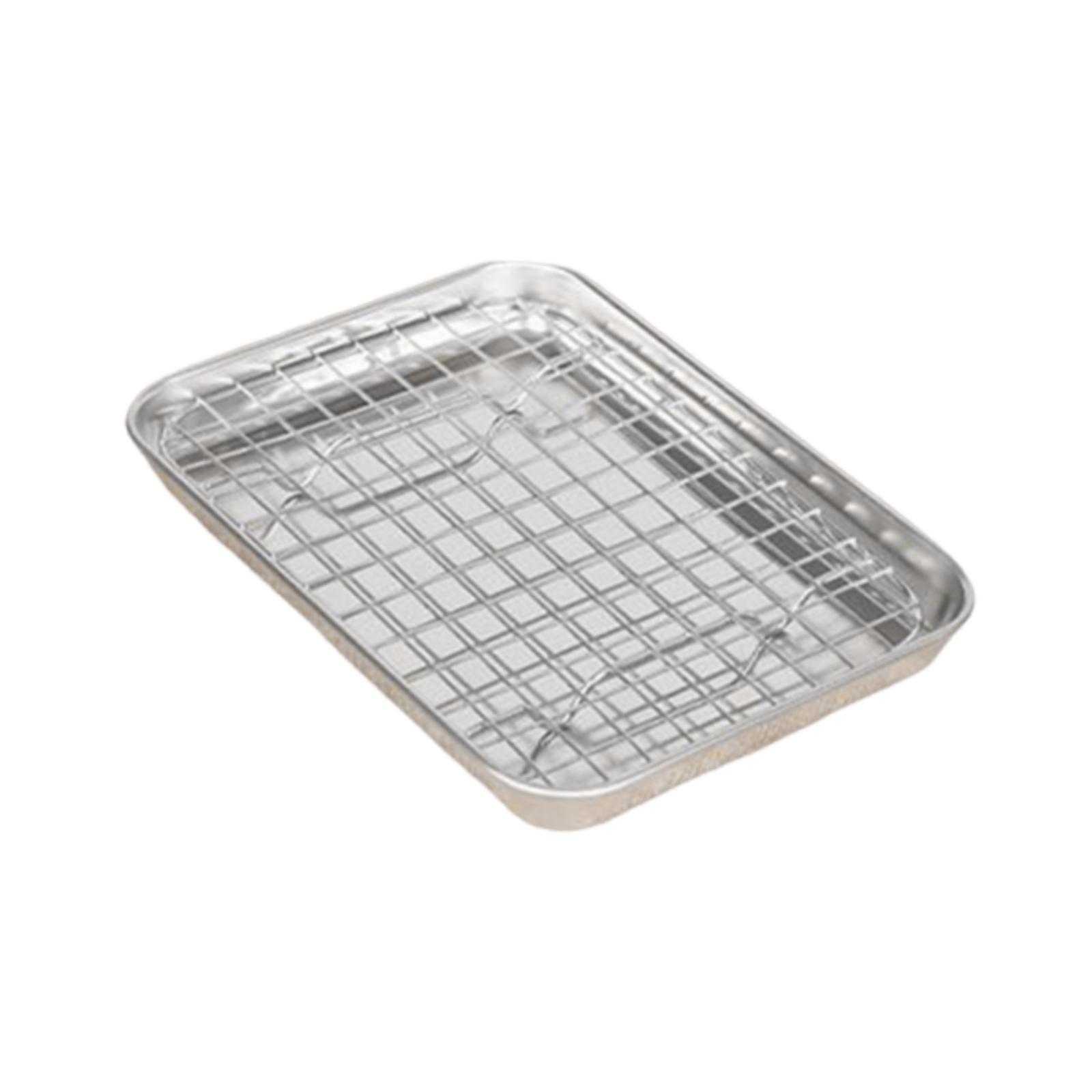 Bandeja para hornear con rejil - Kitchen Baking Tray Rack reseña y precio