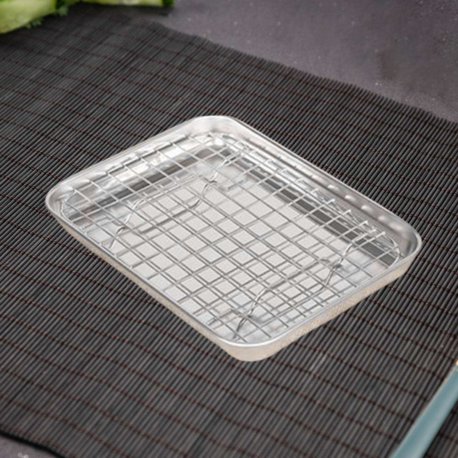 Bandeja para hornear con rejil - Kitchen Baking Tray Rack reseña y precio