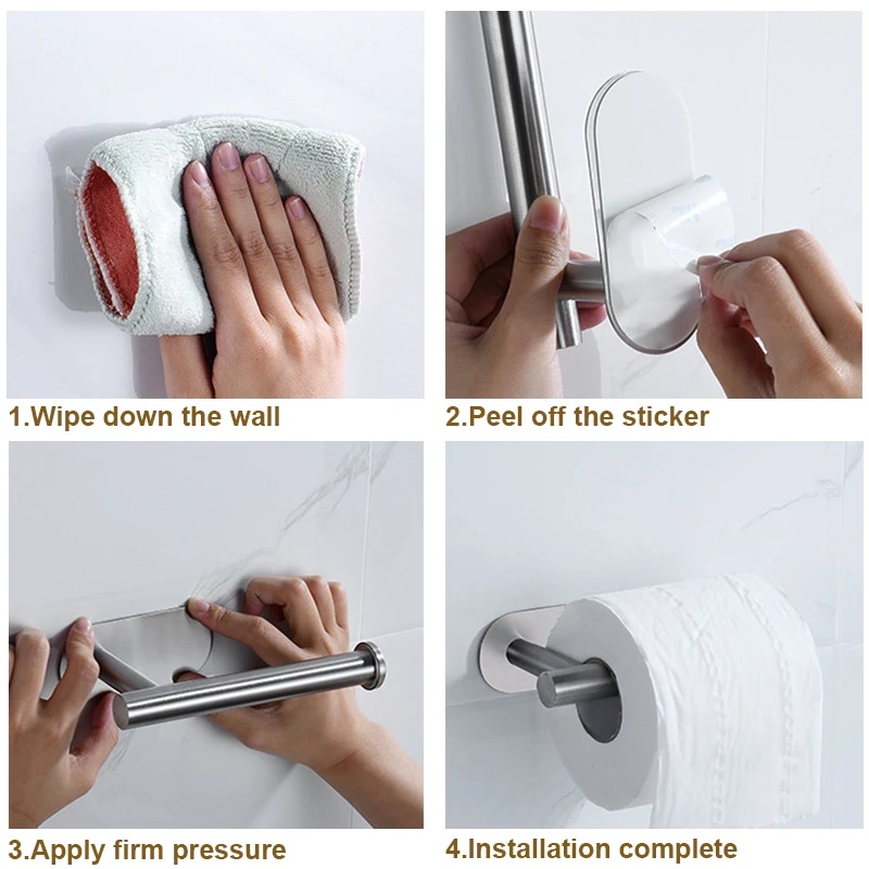 Portarrollos de Papel de Acero - Kitchen Baking Paper Holder reseña y precio