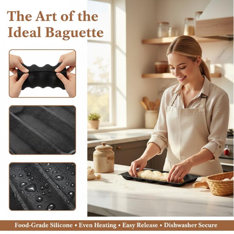 Bandeja antiadherente para pan - Kitchen Essentials Baking Tray reseña y precio
