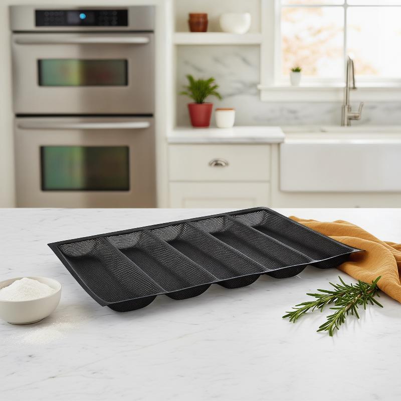 Bandeja antiadherente para pan - Kitchen Essentials Baking Tray reseña y precio