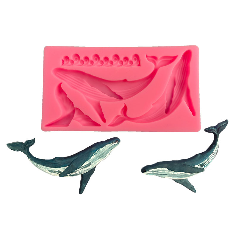 Molde de silicona de ballena D - Kitchen Baking Products reseña y precio