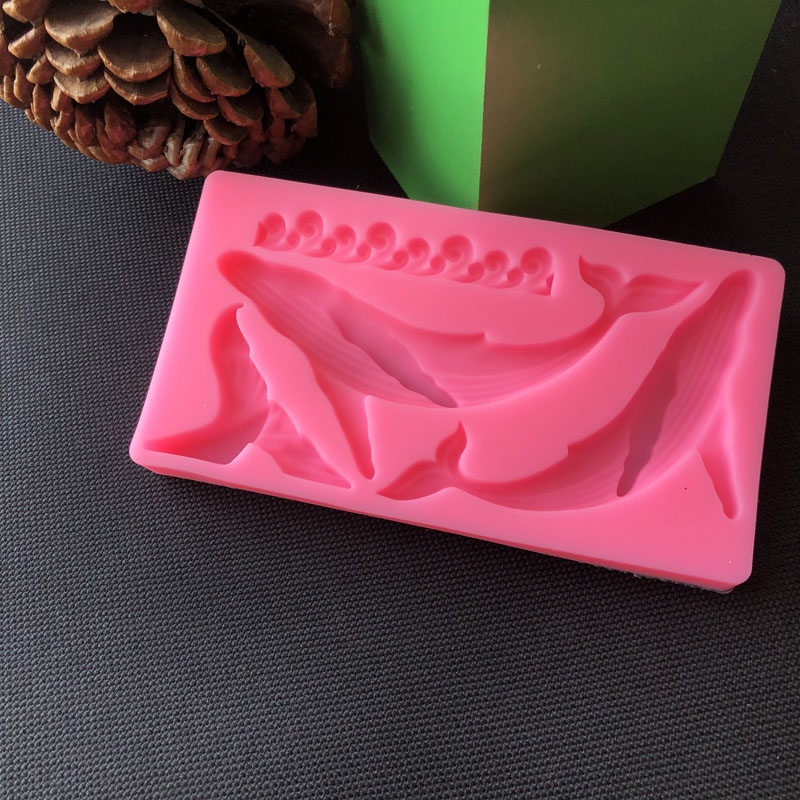 Molde de silicona de ballena D - Kitchen Baking Products reseña y precio