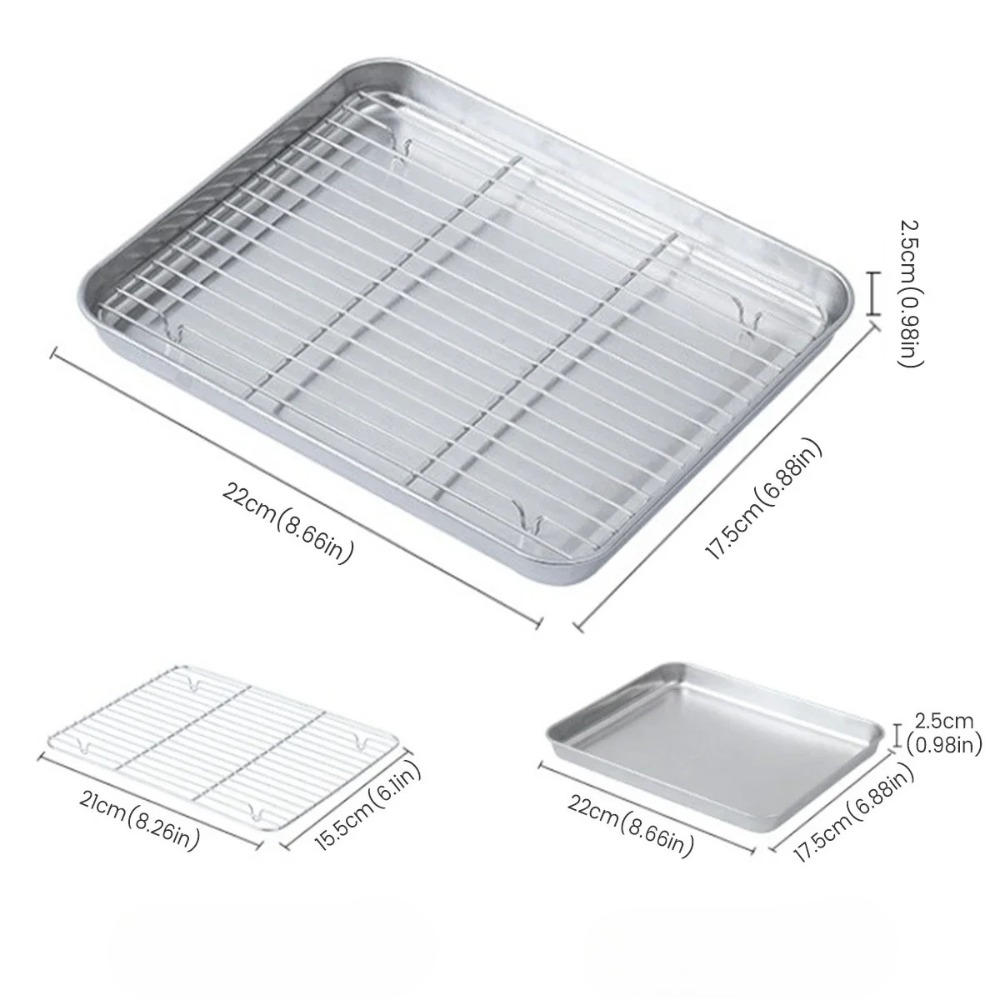 Bandeja de Acero Inoxidable pa - Kitchen Baking Tray Rack reseña y precio