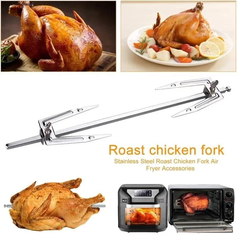 Horquilla para freidora de air - Kitchen Baking Tray Rack reseña y precio