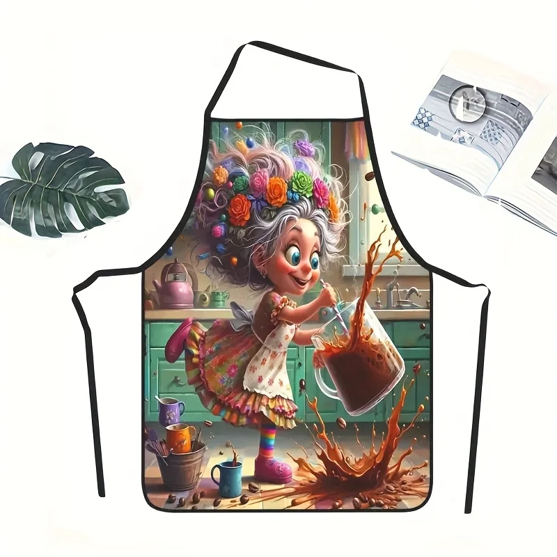 Delantal de Cocina con Diseño  - Kitchen Witch Baking reseña y precio