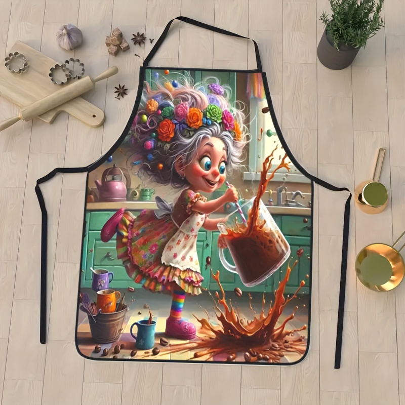 Delantal de Cocina con Diseño  - Kitchen Witch Baking reseña y precio