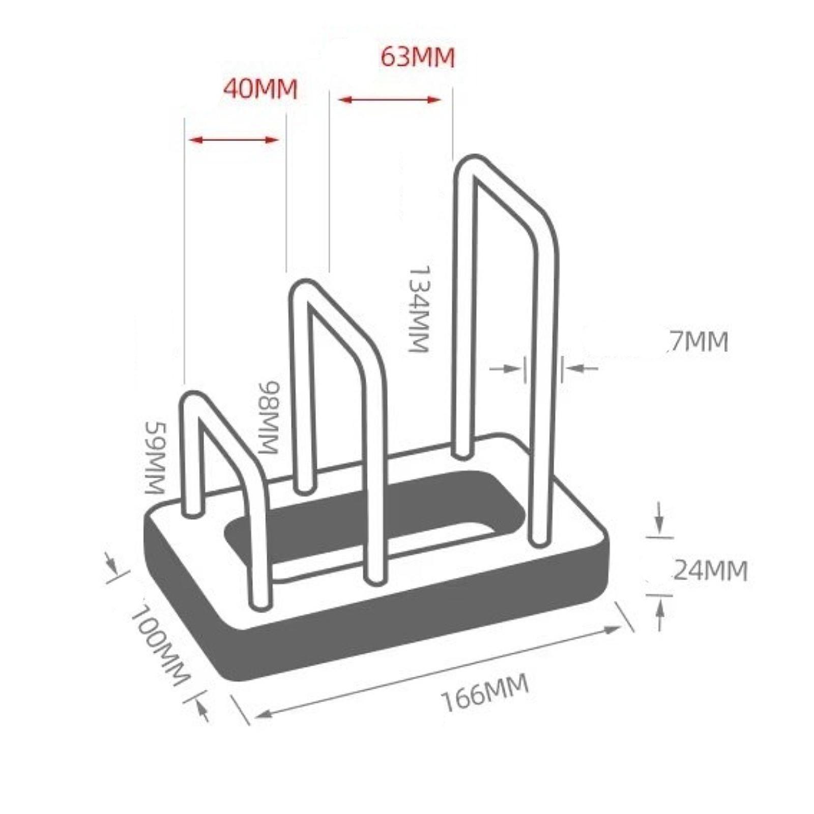 Soporte organizador de madera  - Kitchen Cabinet Baking Sheet Organizer reseña y precio