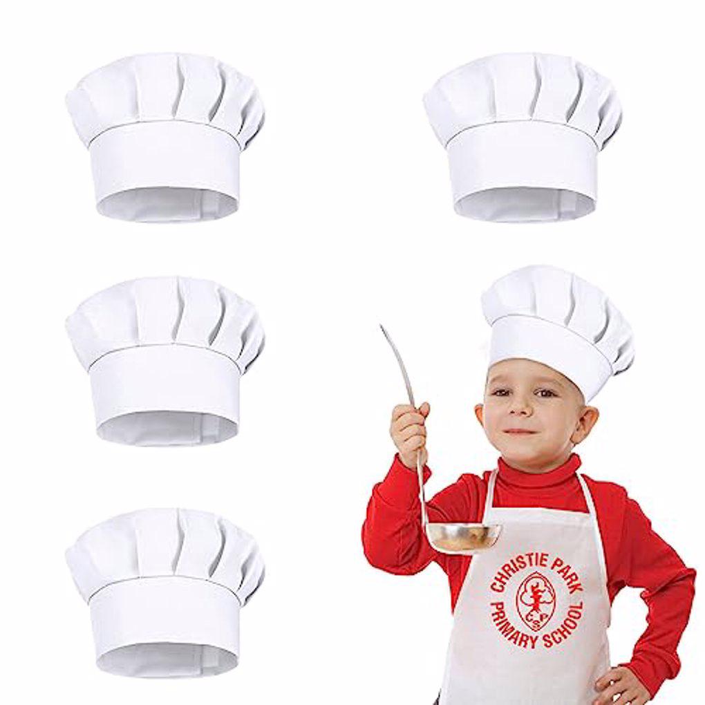 4 Gorros de Cocina Blancos par - Kitchen Baker reseña y precio