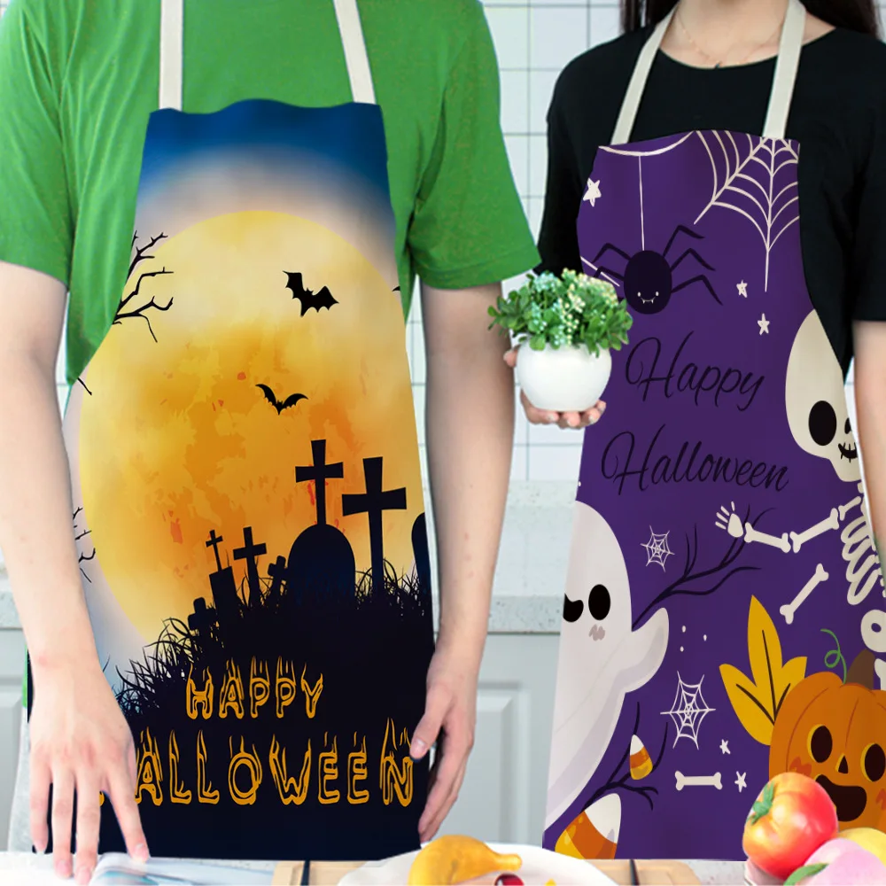 Delantal de lino y algodón par - Kitchen Witch Baking reseña y precio